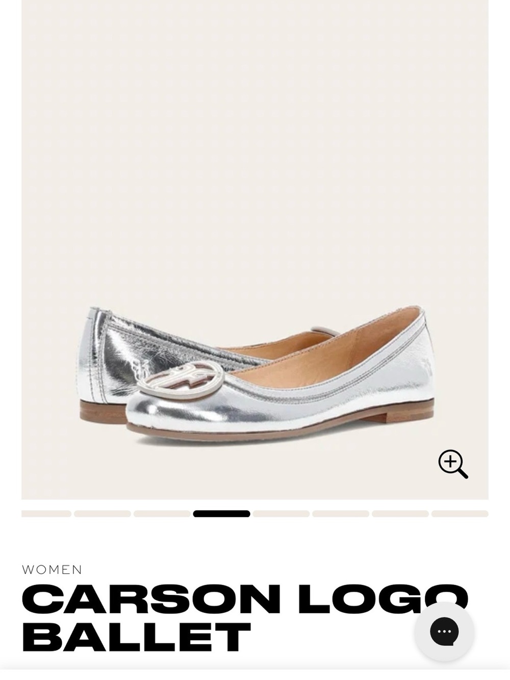 Frye “Carson Logo” Ballet  Flat